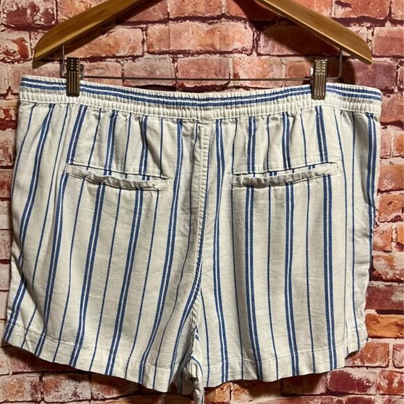 H & M cotton shorts with drawstring waistband. Size XL. - Picture 3 of 3